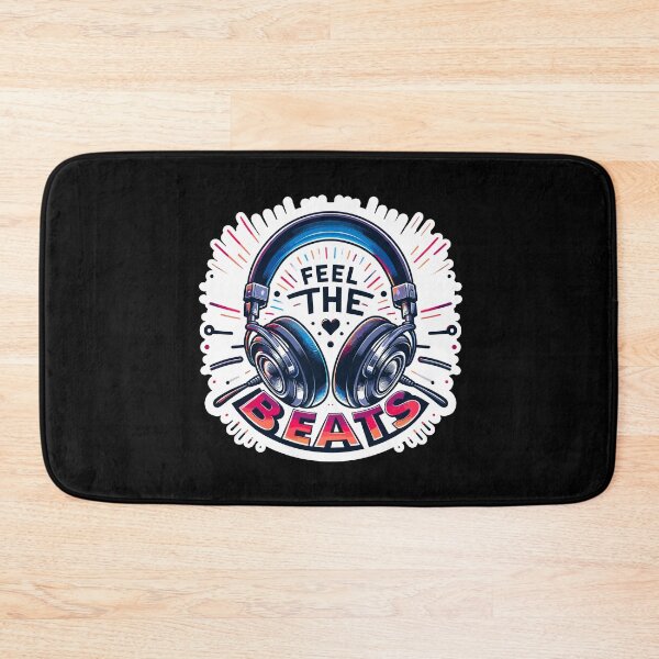 Item preview, Feel The Beats - Headphones Illustration designed and sold by MrERNST.