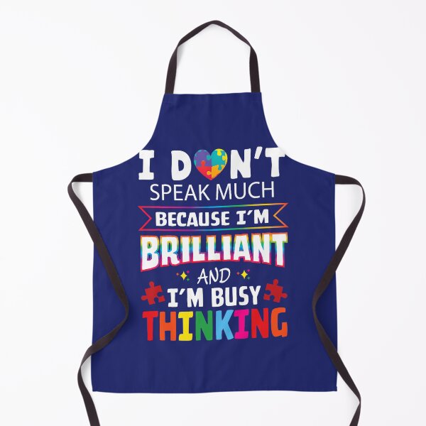 Item preview, Autism Awareness Brilliant Mind Thinking Autism Puzzle Piece designed and sold by caloudiaminart.