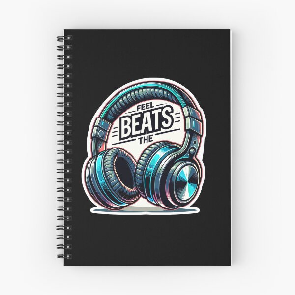 Item preview, Feel The Beats - Headphones Illustration designed and sold by MrERNST.