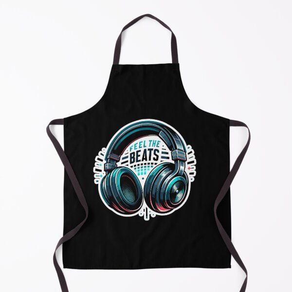 Item preview, Feel The Beats - Headphones Illustration designed and sold by MrERNST.