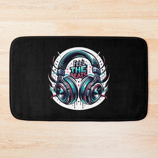 Item preview, Feel The Beats - Headphones Illustration designed and sold by MrERNST.