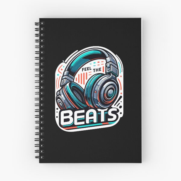 Item preview, Feel The Beats - Headphones Illustration designed and sold by MrERNST.
