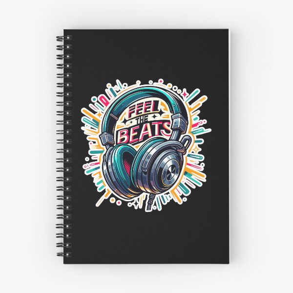 Item preview, Feel The Beats - Headphones Illustration designed and sold by MrERNST.