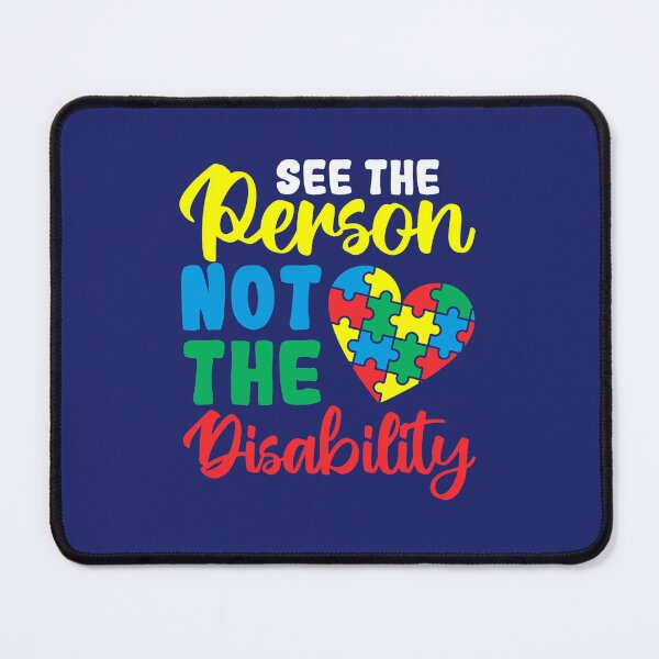 Item preview, Autism Awareness Month See The Person Not The Disability designed and sold by caloudiaminart.