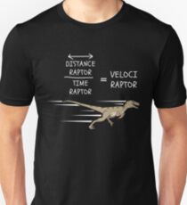 Velociraptor Equation Unisex T-Shirt