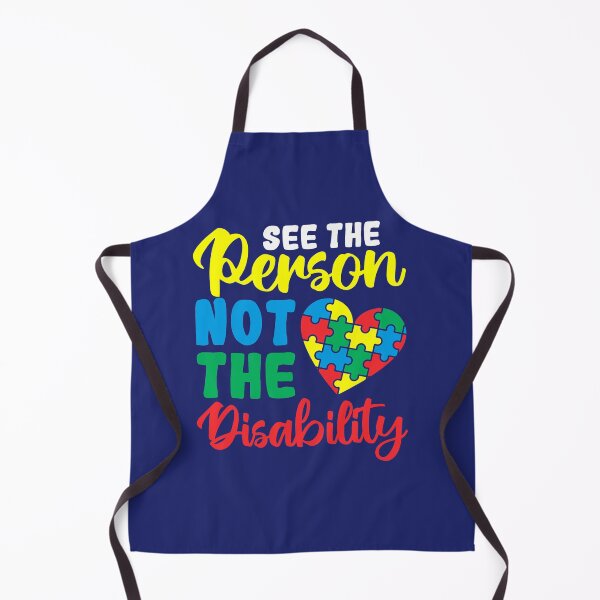 Item preview, Autism Awareness Month See The Person Not The Disability designed and sold by caloudiaminart.