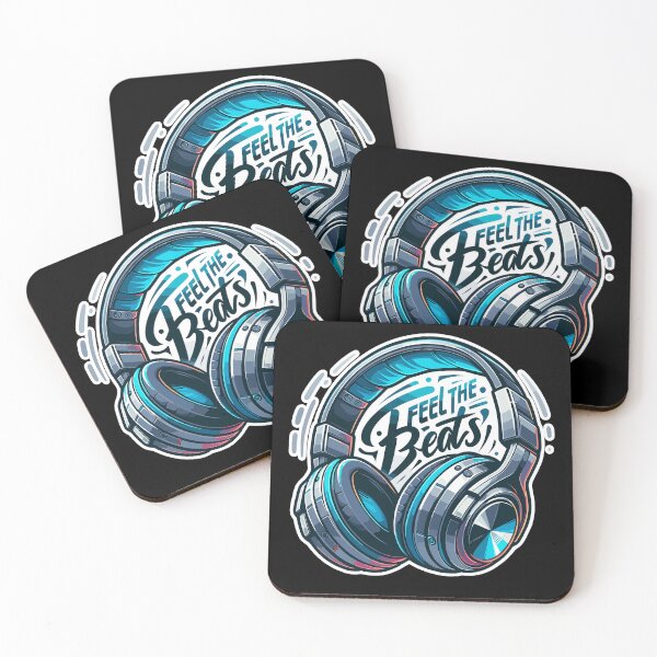 Item preview, Feel The Beats - Headphones Illustration designed and sold by MrERNST.