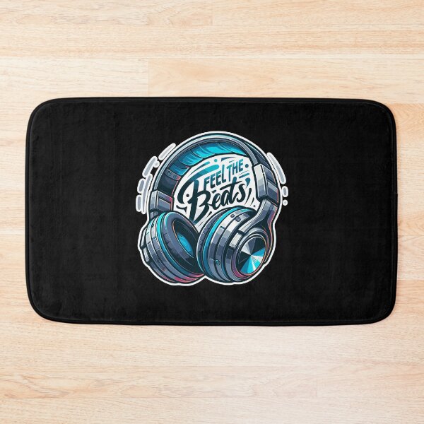 Item preview, Feel The Beats - Headphones Illustration designed and sold by MrERNST.