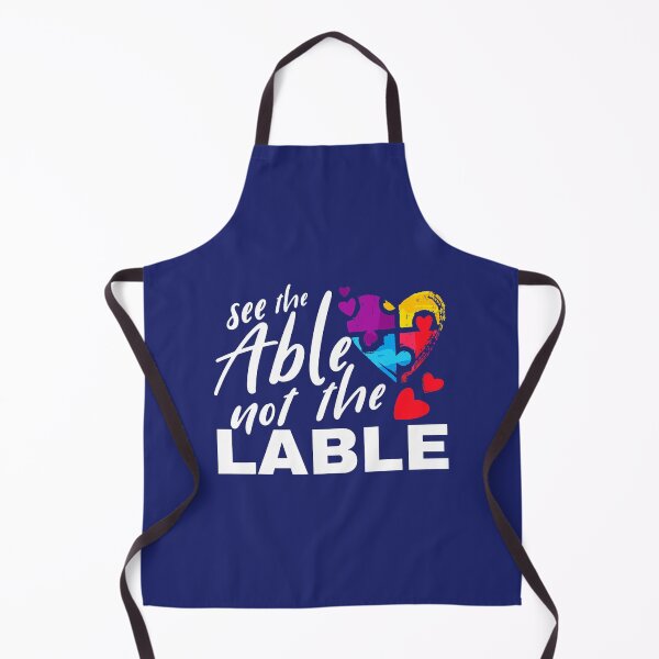 Item preview, Autism Awareness Week See The Able Not The Label designed and sold by caloudiaminart.