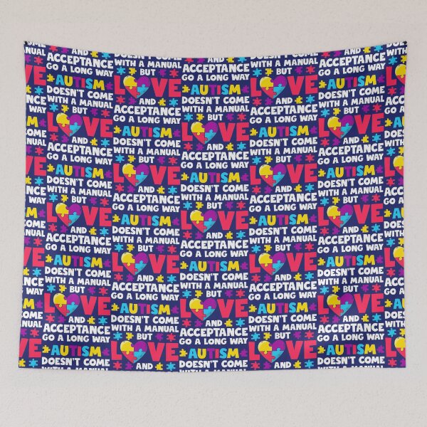 Item preview, Autism Doesnt Come With A Manual But Love And Acceptance designed and sold by caloudiaminart.