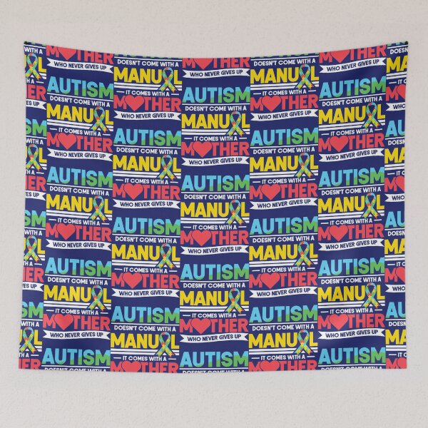 Item preview, Autism Doesnt Comes With A Manual Mom Mother Mama Strong designed and sold by caloudiaminart.