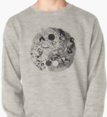 yin & yang doodle Pullover