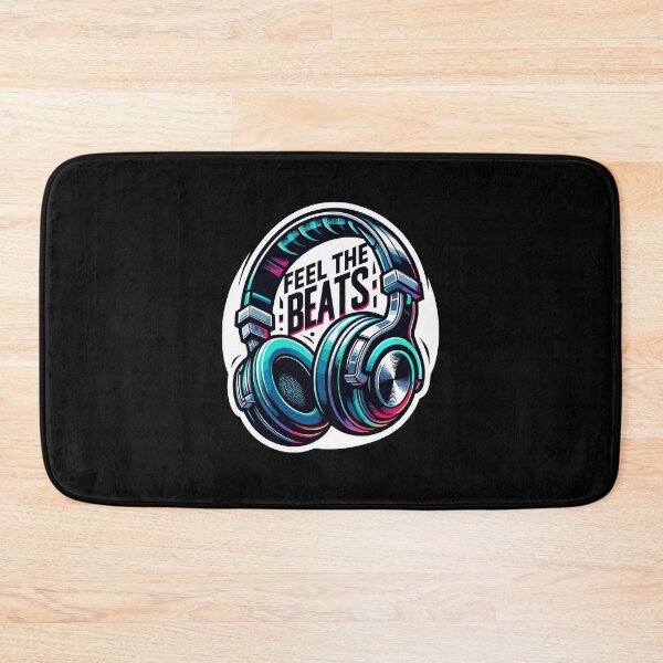 Item preview, Feel The Beats - Headphones Illustration designed and sold by MrERNST.