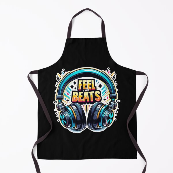 Item preview, Feel The Beats - Headphones Illustration designed and sold by MrERNST.