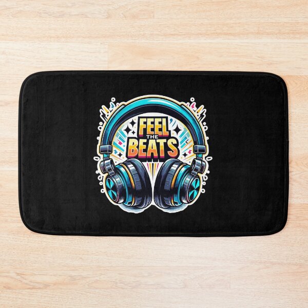 Item preview, Feel The Beats - Headphones Illustration designed and sold by MrERNST.