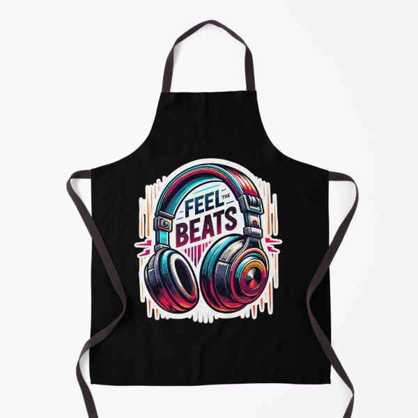 Item preview, Feel The Beats - Headphones Illustration designed and sold by MrERNST.