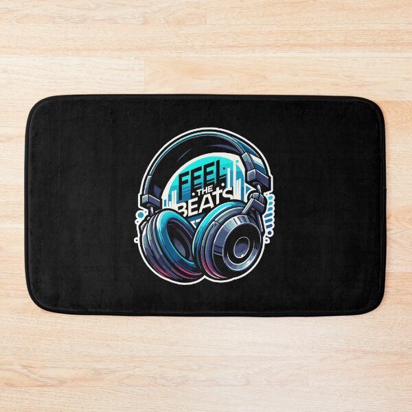 Item preview, Feel The Beats - Headphones Illustration designed and sold by MrERNST.