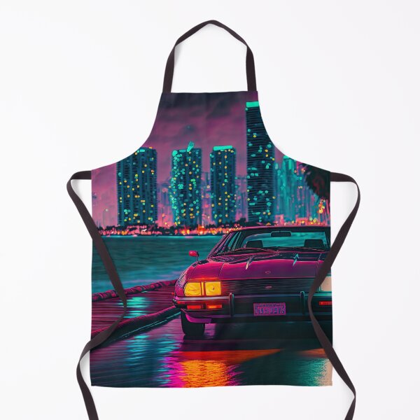 Artikelvorschau, 80er Miami Synth-Wave: Retro Neon Vibe“ entworfen und verkauft von iQuorra.