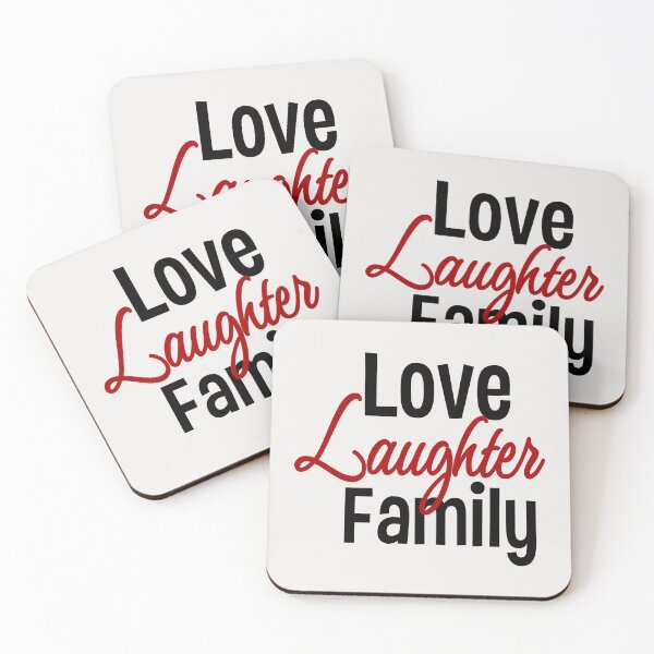 Item preview, Love Laughter Family Design designed and sold by KansydMerch.