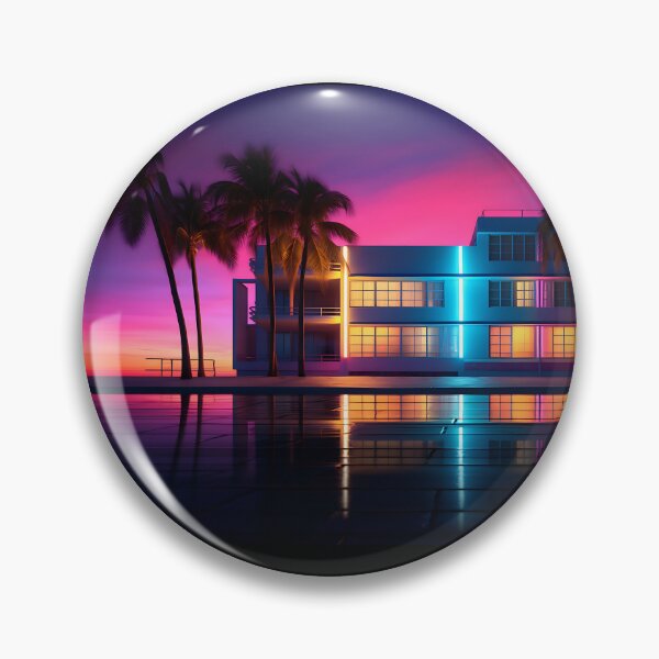 Artikelvorschau, 80er Miami Synth-Wave: Retro-Neon-Vibe entworfen und verkauft von iQuorra.