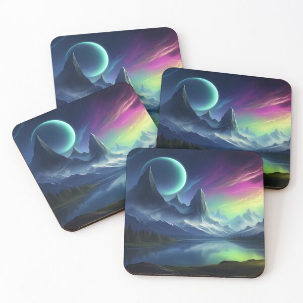 Item preview, Fantasy Landscape - Dreamscape Aurora designed and sold by Fantasy Masterpiece.