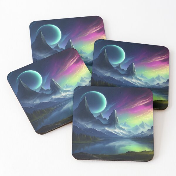 Item preview, Fantasy Landscape - Dreamscape Aurora designed and sold by Fantasy Masterpiece.
