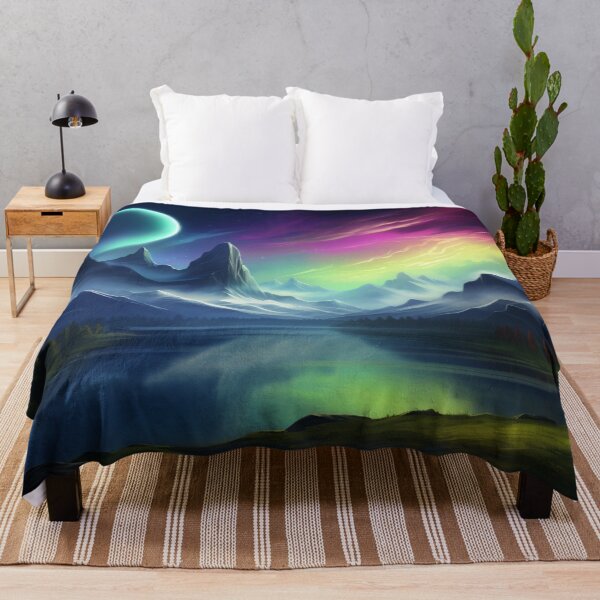 Item preview, Fantasy Landscape - Dreamscape Aurora designed and sold by Fantasy Masterpiece.