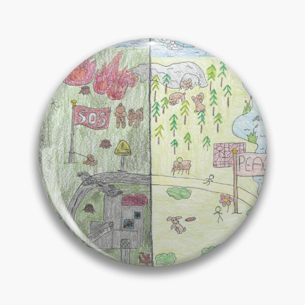 Item preview, SOS and PEACE! designed and sold by Save Earth.