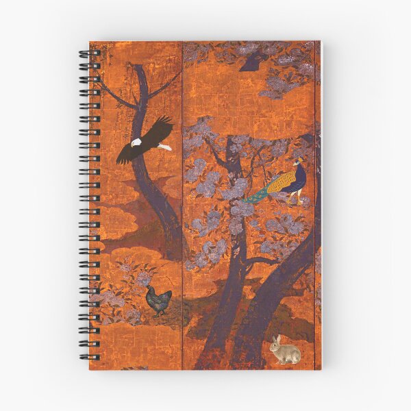 Item preview, Vintage Cherry Trees In Forrest With Animals  designed and sold by Luxe Lilly  & Co..