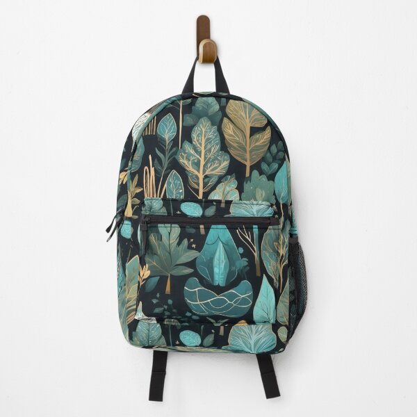 Item preview, Aspen leaves design blues, greens, and golds designed and sold by PaddyPaws.