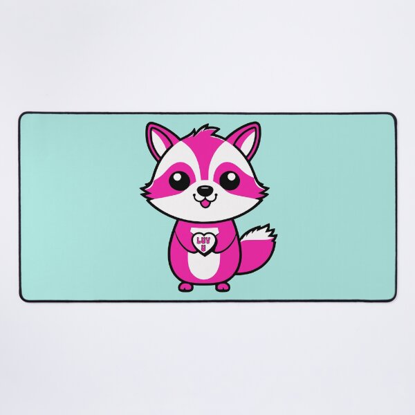 Item preview, Raccoon holding heart designed and sold by DT creations.