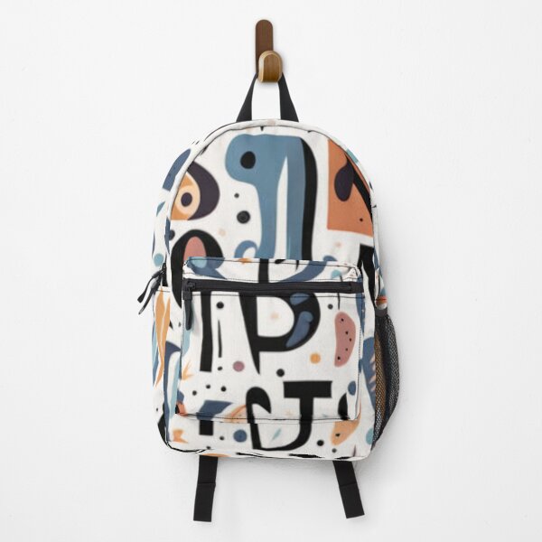 Item preview, Abstract alphabet pattern, abstract aesthetic, boho style designed and sold by boyangyang.