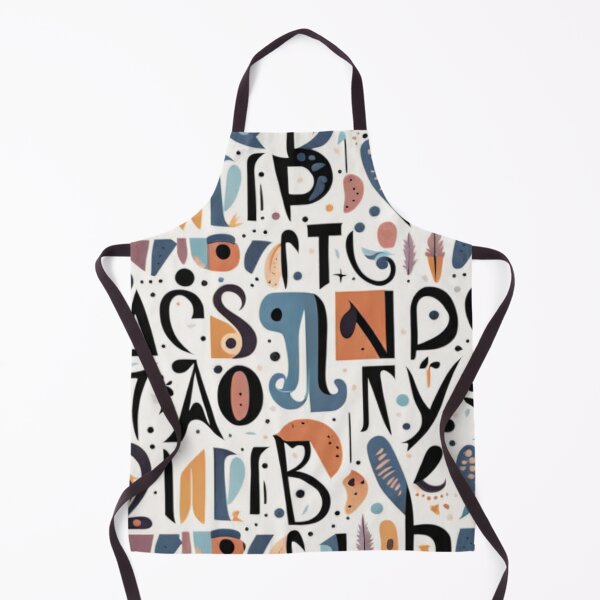 Item preview, Abstract alphabet pattern, abstract aesthetic, boho style designed and sold by boyangyang.