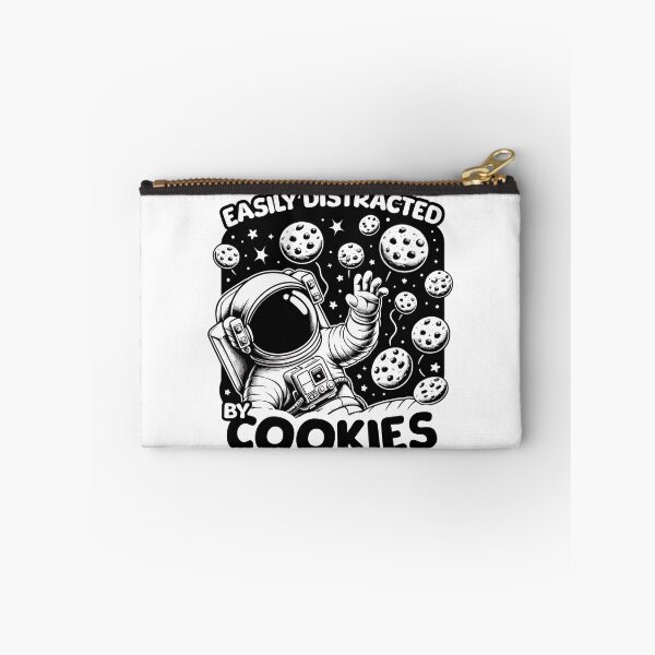 Item preview, Easily Distracted By Cookies - Astronaut designed and sold by QuirkPrint.