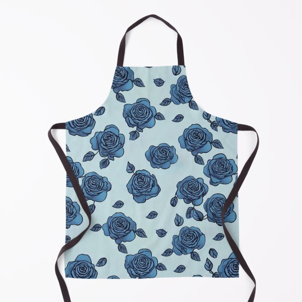 Item preview, Random blue rose pattern, abstract aesthetic, boho style designed and sold by boyangyang.