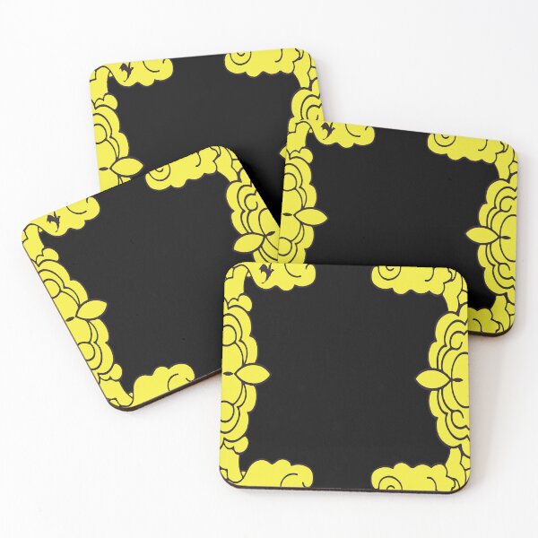 Item preview, Cuarta Ala Nubes Amarillas Ilustradas designed and sold by TheFantazyForge.