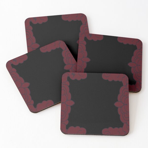 Item preview, Nubes de la cuarta ala rojo intenso ilustradas designed and sold by TheFantazyForge.