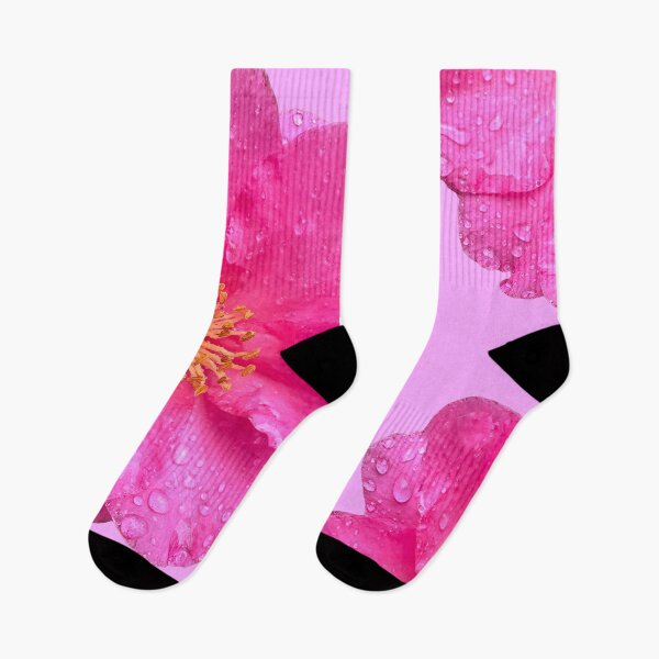 Item preview, Pink Camellia on a rainy Florida Winter's Day designed and sold by pelagio.