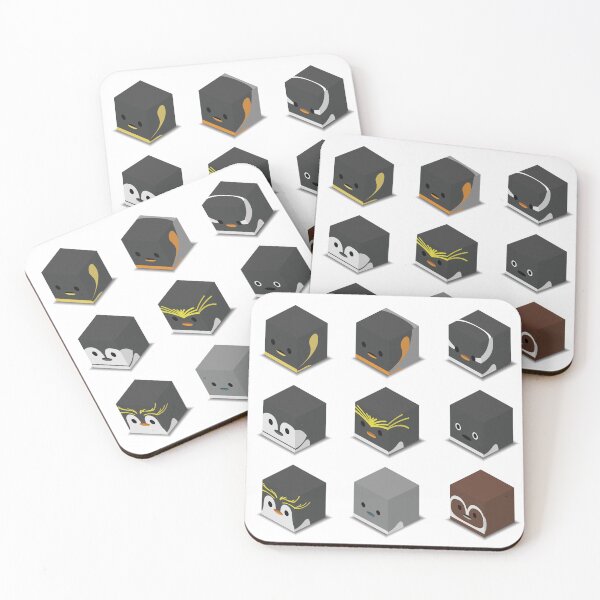 Item preview, Penguin Species Cube Cartoon Set designed and sold by SUPERHERON.