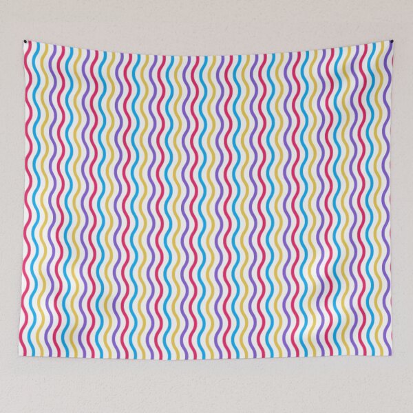 Item preview, Wave Pattern Bright Colors designed and sold by MtValleyDesign.