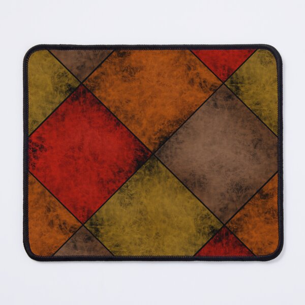 Item preview, Shabby vintage suede texture multicolored patchwork designed and sold by fuzzyfox.