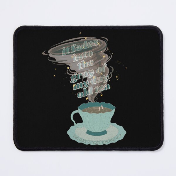 Item preview, Into The Gray of My Day-Old Tea Lyric Art designed and sold by Parasocialite.