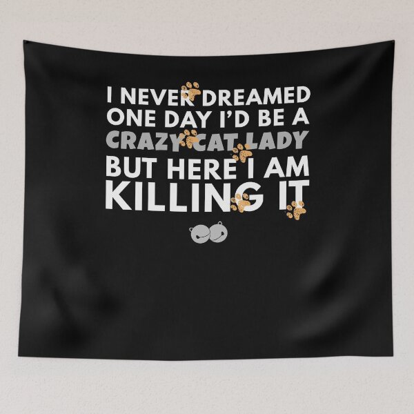 Item preview, Crazy Cat Lady  designed and sold by Kieran Abbott.