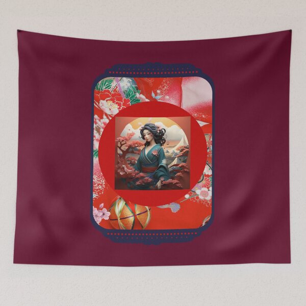 Item preview, GEISHA GIRL SAKURA designed and sold by SimplyEmporium.