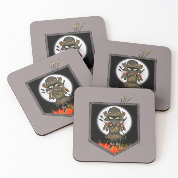 Item preview, Armoured Samurai Cat designed and sold by edo-neko.