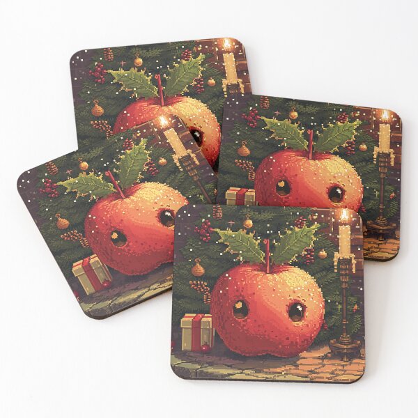 Item preview, Cute Christmas apple designed and sold by The-Art-of-D.