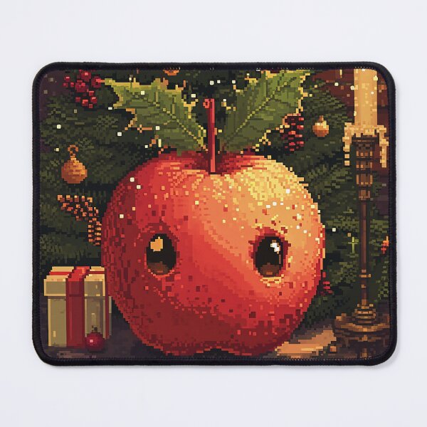 Item preview, Cute Christmas apple designed and sold by The-Art-of-D.