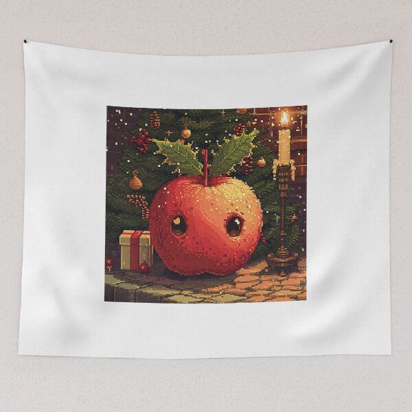 Item preview, Cute Christmas apple designed and sold by The-Art-of-D.