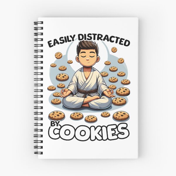 Item preview, Easily Distracted By Cookies - Zen designed and sold by QuirkPrint.