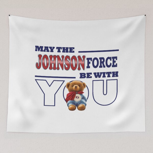 Item preview, May the Johnson force be with you designed and sold by KC Morcom.